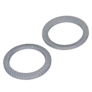 SCHNORR-Sperrzahnscheiben Form VS Federstahl mechanisch verzinkt VS 12x18x1,5 500 Stück