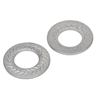 TECKENTRUP-Sperrkantscheiben Federstahl Form S zinklamellenbeschichtet S 4x8,2x0,8 1000 Stück