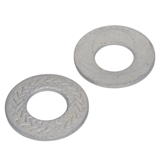 TECKENTRUP-Sperrkantscheiben Federstahl Form M zinklamellenbeschichtet M 10x22,25x1,6 1000 Stück