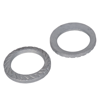 TECKENTRUP-Sperrkantscheiben Federstahl Form Z zinklamellenbeschichtet Z 8x12,7x1,4 1000 Stück