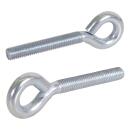 Ösenschrauben Stahl verzinkt Gewinde metrisch M 6x15 D 10 100 Stück