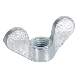 DIN 315 Flügelmuttern deutsche Form Temperguss verzinkt 20 10 Stück