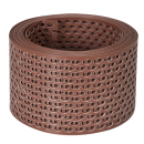 Vogelschutzgitter rot 80mm PVC oval 5m Rolle