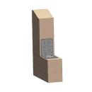 Winkelverbinder ohne Rippe Gutzeit 105x105x90x3 1 Stück