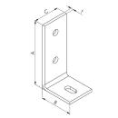 Betonwinkel Gutzeit 75x100x60x8 25 Stück