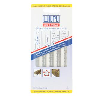 Wilpu Stichsägeblatt - Holz, Zahnteilung 2,5 mm,...