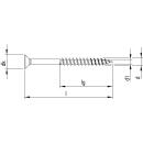 HECO-FIX-plus Universalschrauben 3,5x35 TG PZ-2 Senkkopf Stahl verzinkt 1000 Stück