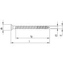 HECO-FIX-plus Universalschrauben 4x50 VG Kopflochbohrung...