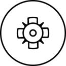 HECO-FIX-plus Universalschrauben 4x50 VG Kopflochbohrung 2,4 mm PZ-2 Senkkopf Stahl verzinkt 500 Stück