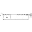 HECO-TOPIX-plus-T Solar Holzbauschrauben 8x240 UK-Gewinde T-40 TOPIX-T Tellerkopf Edelstahl A2 50 Stück
