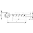 HECO MULTI-MONTI-plus Ringanker 6x40 Stahl verzinkt 200 Stück