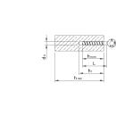 HECO MULTI-MONTI-plus Ringanker 6x40 Stahl verzinkt 200 Stück