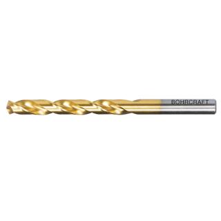 Bohrcraft Spiralbohrer DIN 338 HSS-TiN titan Split Point Typ N 4x75/43mm 10 Stck