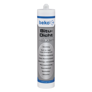 beko Bitu-Dicht -silver- 310 ml silbergrau 1-K Bitumendichtmasse