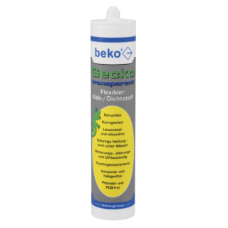 beko Gecko 290 ml transparent Kleb-/Dichtstoff