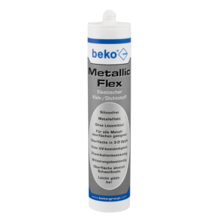 beko Metallic-Flex 305 g metallic silber Elastischer 1-K Kleb-/Dichtstoff