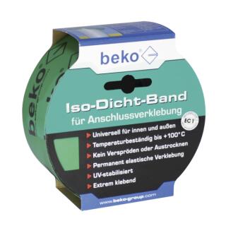 beko Iso-Dicht-Band 60 mm x 25 m grün Universalband für Anschlussverklebung innen und außen