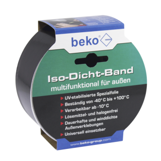 beko Iso-Dicht-Band 60 mm x 25 m schwarz multifunktional für außen