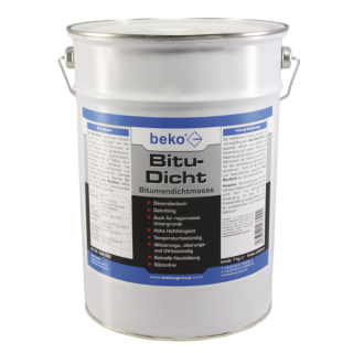 beko Bitu-Dicht 6 kg Eimer schwarz 1-K Bitumendichtmasse