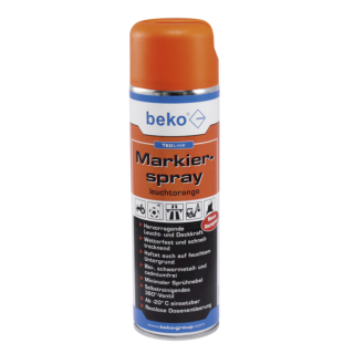 beko TecLine Markierspray 500 ml leuchtorange