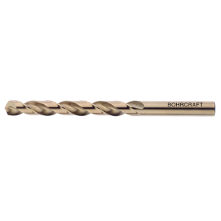Bohrcraft Profi-Plus Spiralbohrer DIN 338 HSS-E Split Point Typ Ti, 3,9x75/43mm 10 Stück