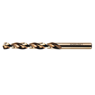 Bohrcraft Profi-Plus Spiralbohrer DIN 338 HSS-E Co 8Prozent Split Point Typ N 8,6x125/81mm 5 Stück