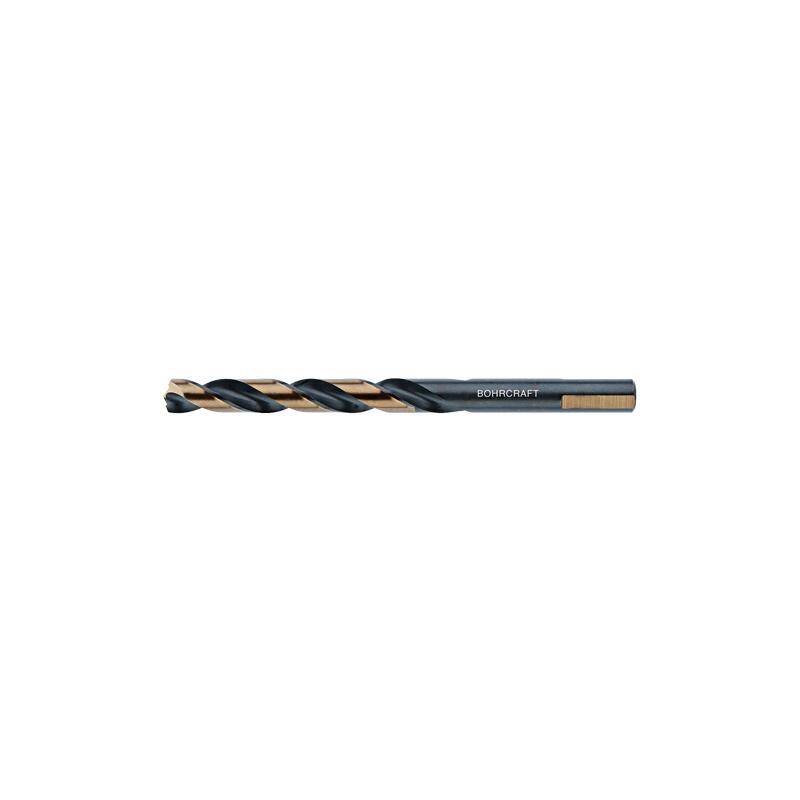 BOHRCRAFT Spiralbohrer HSS, Ø 2 Mm, 10 Stück – DIN338RN, Für Stahl & Metall