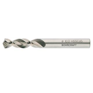 Bohrcraft Profi-Plus Spiralbohrer DIN 1897 HSS-E Co 5Prozent Typ U-TL 5,4x66/28mm 10 Stck