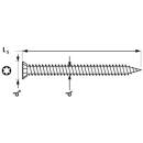 Fensterrahmenschrauben 7,5x80 MRS-U Universal Mungo 100 Stück