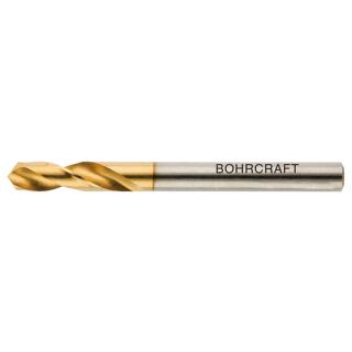 Spiralbohrer DIN 1897 HSS-E Typ N TiN Bohrcraft Profi-Plus