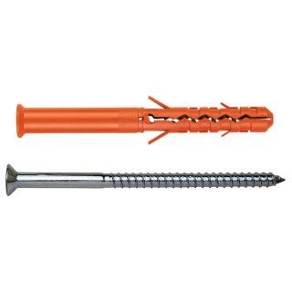 Fassadendübel 8x140/90 MBR-S inkl. Schrauben PZ Mungo 100 Stück
