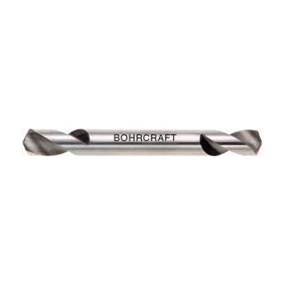 Bohrcraft Doppelendbohrer HSS-G geschliffen Split Point 3,1x49/13mm 10 Stück