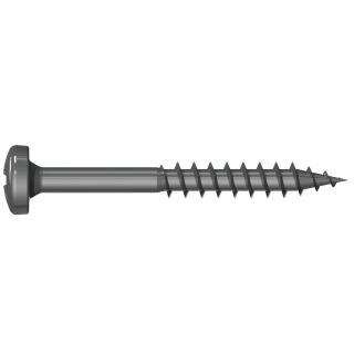 Spanplattenschrauben Edelstahl A2 RETINOX 2 Reisser Halbrundkopf PZ Teilgewinde 5x50 200 Stück