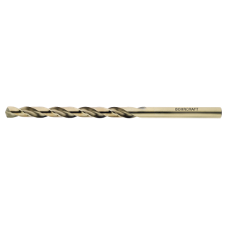 Bohrcraft Profi-Plus Spiralbohrer DIN 340 HSS-E Co 5Prozent Split Point Typ N 4,1x119/78mm 10 Stück