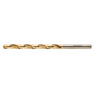 Bohrcraft Profi-Plus Spiralbohrer DIN 340 HSS-E TiN Split-Point Typ N 4,1x119/78mm 10 Stück