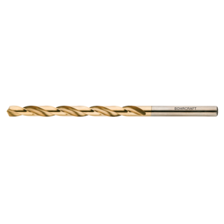 Bohrcraft Profi-Plus Spiralbohrer DIN 340 HSS-E TiN Split-Point Typ N 4,2x119/78mm 10 Stück