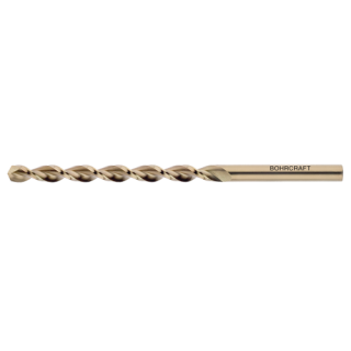 Bohrcraft Profi-Plus Spiralbohrer DIN 340 HSS-E Co 5Prozent Split Point Typ U-TL 4,2x119/78mm 10 Stück