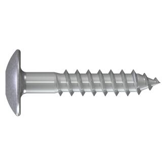 Fassadenschrauben TX 5,5x35 RAL 7038, Achatgrau Edelstahl A4 Reisser 100 Stück