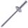 Blindnieten Gesipa Alu/Stahl Grosskopf 4,8x25 K 16 250 Stück