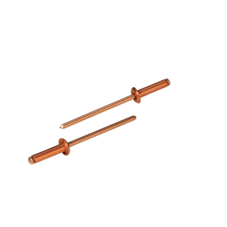 Blindnieten Gesipa Mini-Pack Kupfer/Bronze 4x10 50 Stück