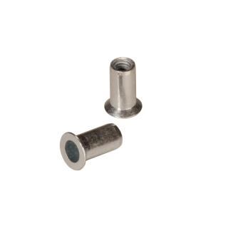 Blindnietmuttern Gesipa Stahl-geraendelt Senkkopf M 8x11x18,5 100 Stck