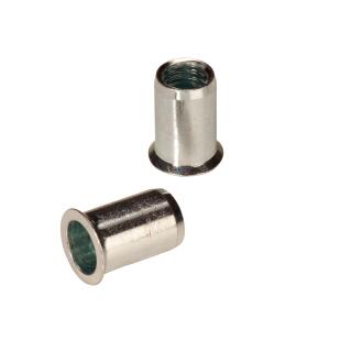 Blindnietmuttern Gesipa Stahl-geraendelt Senkkopf M 10x12x19 100 Stck