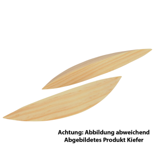 Harzgallenflicken G2 69x8x13mm Red Alder 500 Stück