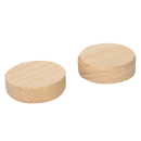 Querholzscheiben Kiefer Ø80mm 10mm stark 40...