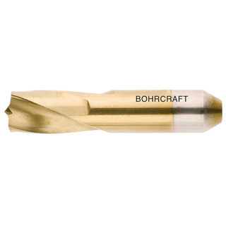 Bohrcraft Profi-Plus Spotle-Drill T575 HSS-E Co 5Prozent TiN 8,0x40 mm 8x40mm 1 Stück