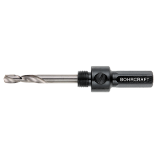 Bohrcraft Lochsägen-Aufnahmeschaft SW 9,5 inkl. Bohrer AS 11 für Sägen 14-30 mm 14,0-30,0mm 1 Stück