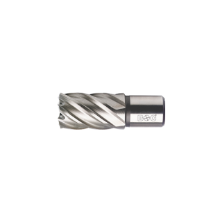 Bohrcraft Profi-Plus Kernbohrer HSS-E kobalt mit Weldonschaft (3/4Zoll) 22/30mm 1 Stück