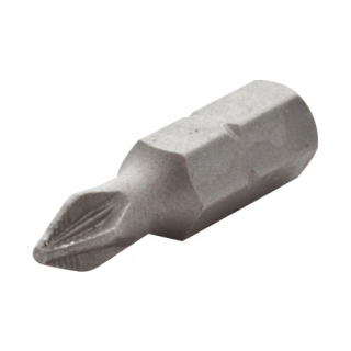 Pozidriv Bits PZ2 (Form C6,3 1/4Z) 25mm Wiha 50 Stück