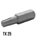 Torx Bits TX27 (Form C6,3 1/4Z) 25mm Wiha 50 Stück