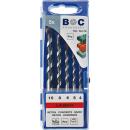 Bohrcraft Betonbohrer HM in Kunststoff-Kassette 8-tlg. 3...